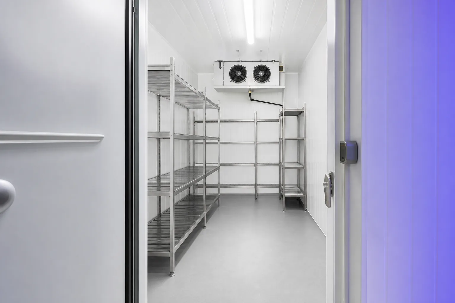 Commercial cold room installation near Folkestone