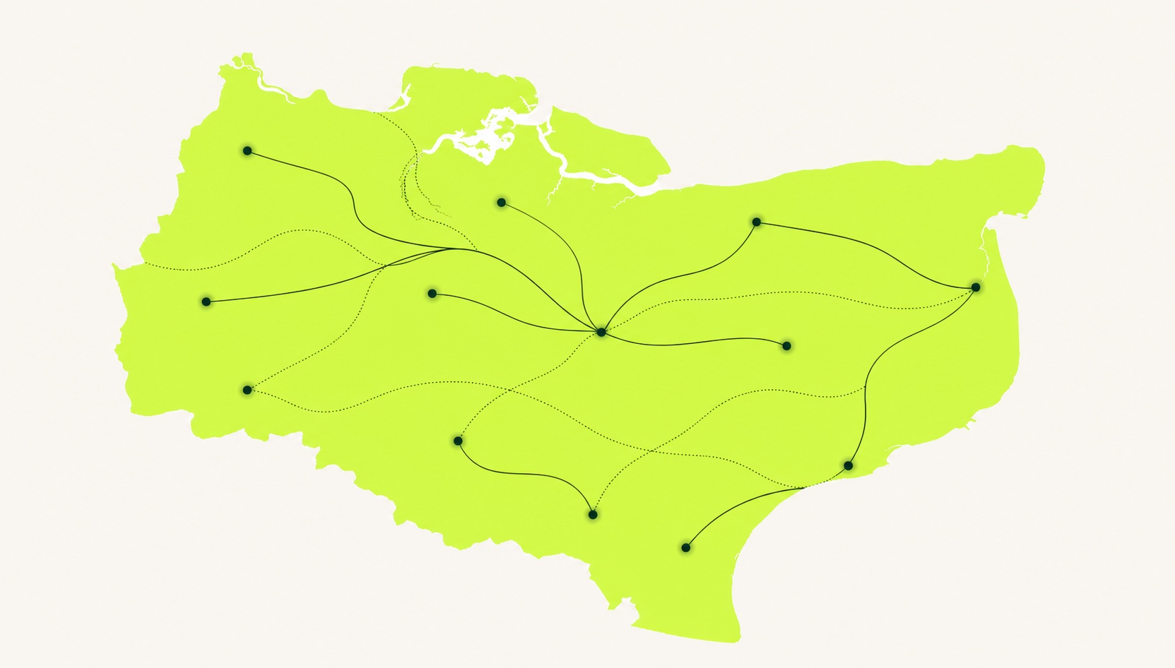 Map showing Top Local Refrigeration coverage across Kent